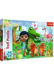 Puzzle maxi 24 el. �wiat pe�en przyja�ni. Wissper Trefl