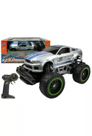 Auto zdalnie sterowane R/C 6.5 km/h srebrne LeanToys