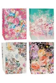 Rozette Torebka ozdobna 51x72x18cm szerokie dno mix