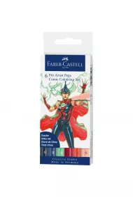 Faber-Castell Zestaw do rysowania komiks�w Pit Artist Pen The Famazings Mother 6 szt.
