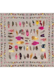 Museums & Galleries Karnet kwadrat z kopert� Tickled Pink