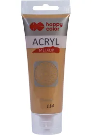 Happy Color Farba akrylowa metalik 75 ml
