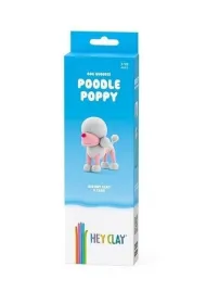 Hey Clay figurka Psi przyjaciele - Pudel 3-pak