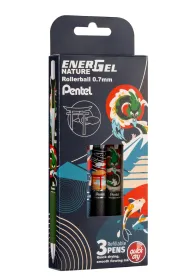 Pentel PIORO K GEL 0.7 GR 3SZT NIEB BL77-NA PEN NAT LIG