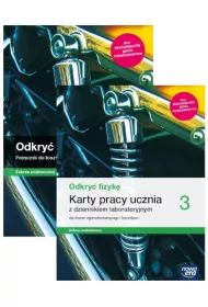 Odkry fizyk 3. Podrcznik i karty pracy ucznia z dziennikiem laboratoryjnym. Zakres podstawowy. Szkoa ponadpodstawowa