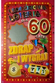 Yeku Karnet Urodziny 60 damskie