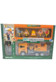 Samoch�d budowlany z akcesoriami Cabo-Toys