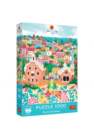 Puzzle 1000 el. Barcelona, Hiszpania Trefl