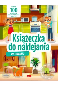 W domu. Ksi��eczka do naklejania