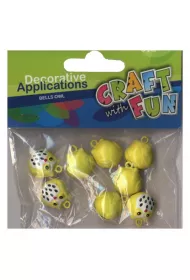 Craft with Fun Aplikacje dekoracyjne dzwoneczki sowy