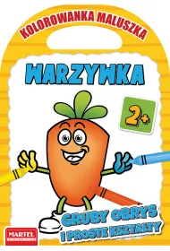 Kolorowanka maluszka. Warzywka