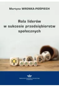 eBook Rola liderw w sukcesie przedsibiorstw spoecznych pdf