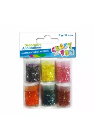 Craft with Fun Brokat sypki 5g 6 szt.