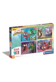 Puzzle 4w1 - SuperColor. Spidey (12+16+20+24 el.) Clementoni