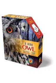 Puzzle konturowe 550 el. I am - Sowa Madd Capp