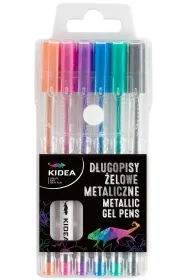 Derform D�ugopisy �elowe metaliczne 6 szt.