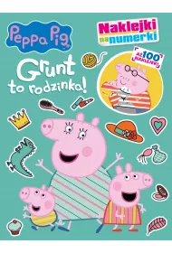 Grunt to rodzinka!. Naklejki na numerki. �winka Peppa