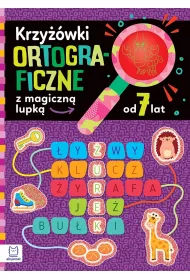 Krzy��wki ortograficzne z magiczn� lupk� od 7 lat