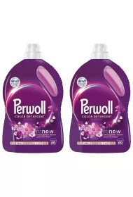 Perwoll Pyn do prania tkanin kolorowych Blossom (120 pra) Zestaw 2 x 3 l