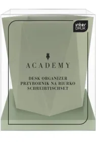 Interdruk Przybornik na biurko Academy Zielony