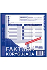 Michalczyk i Prokop Druk Faktura koryguj�ca 2/3 A4, MiP