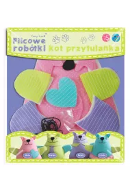 Filcowe rob�tki - Kot przytulanka Mela Stnux
