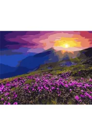 Twoje Hobby Malowanie po numerach - G�rski krajobraz 40x50cm