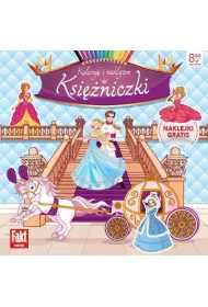 Ksi�niczki. Koloruj� i naklejam