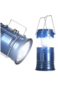 Lampa turystyczna lampka latarka biwakowa solarna