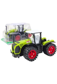 Taktor farmerski du�y zielony LeanToys