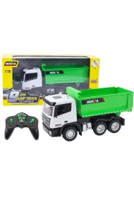 Ci�ar�wka RC 1:18 zielona LeanToys