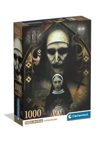 Puzzle 1000 el. Compact Horror Collection The Nun Clementoni