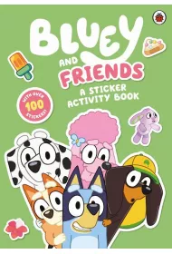 Bluey. Bluey and Friends. A Sticker Activity Book wer. angielska