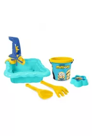 Minions piaskownica z kompletem do piasku Wader
