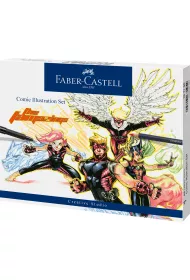 Faber-Castell Zestaw do rysowania komiksw 15 elementw