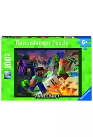 Puzzle XXL 100 el. Monster Minecraft 133338 Ravensburger