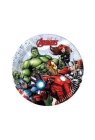 Procos Talerzyki papierowe Avengers 20cm 8 szt.