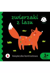 Ksieczka kontrastowa. Zwierzaki z lasu