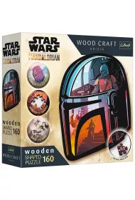 Puzzle drewniane 160 el. The Mandalorian Trefl