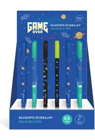 Interdruk Dugopis cieralny Game Over niebieski 0,5 mm