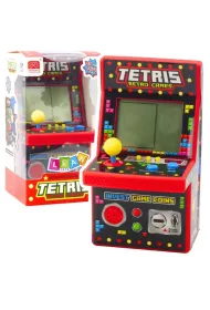 Automat do gry tetris retro czerwony LeanToys