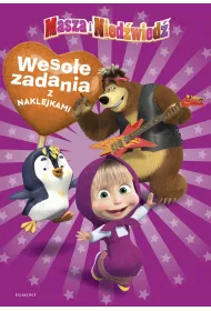 Masza i Nied�wied�. Weso�e zadania z naklejkami