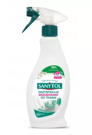 Sanytol Odwieajcy dezodorant do tkanin o zapachu biaych kwiatw 500 ml