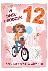 Armin Style KARNET URODZINY 12 B6 Z KOP AS GM-1100 FOL