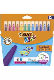 Bic Flamastry Kid Couleur Baby 902080 12 szt.