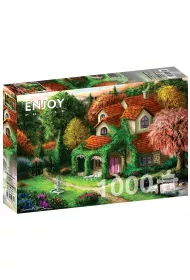 Puzzle 1000 el. Dom w lesie G3
