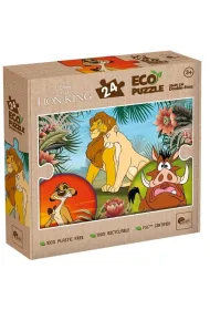 Puzzle dwustronne eko 24 el. Kr�l lew Lisciani