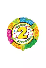 Flexmetal Balon foliowy Happy Birthday - 2 48cm