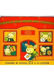 Zabawa w szko��. Kr�liczek idzie do szko�y  Skrzat