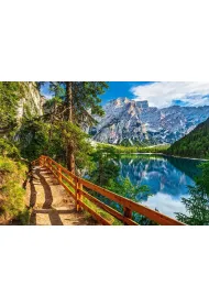 Puzzle 1000 el. Braies Lake, Italy Castorland